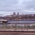 Laon viewed from the train tracks below