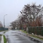 a rainy street