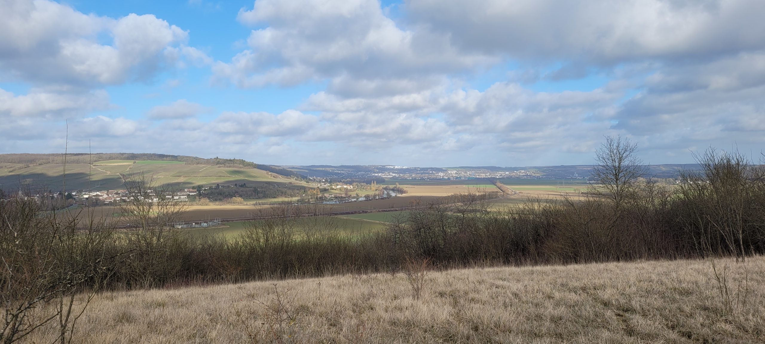 rolling hills of the French countryside