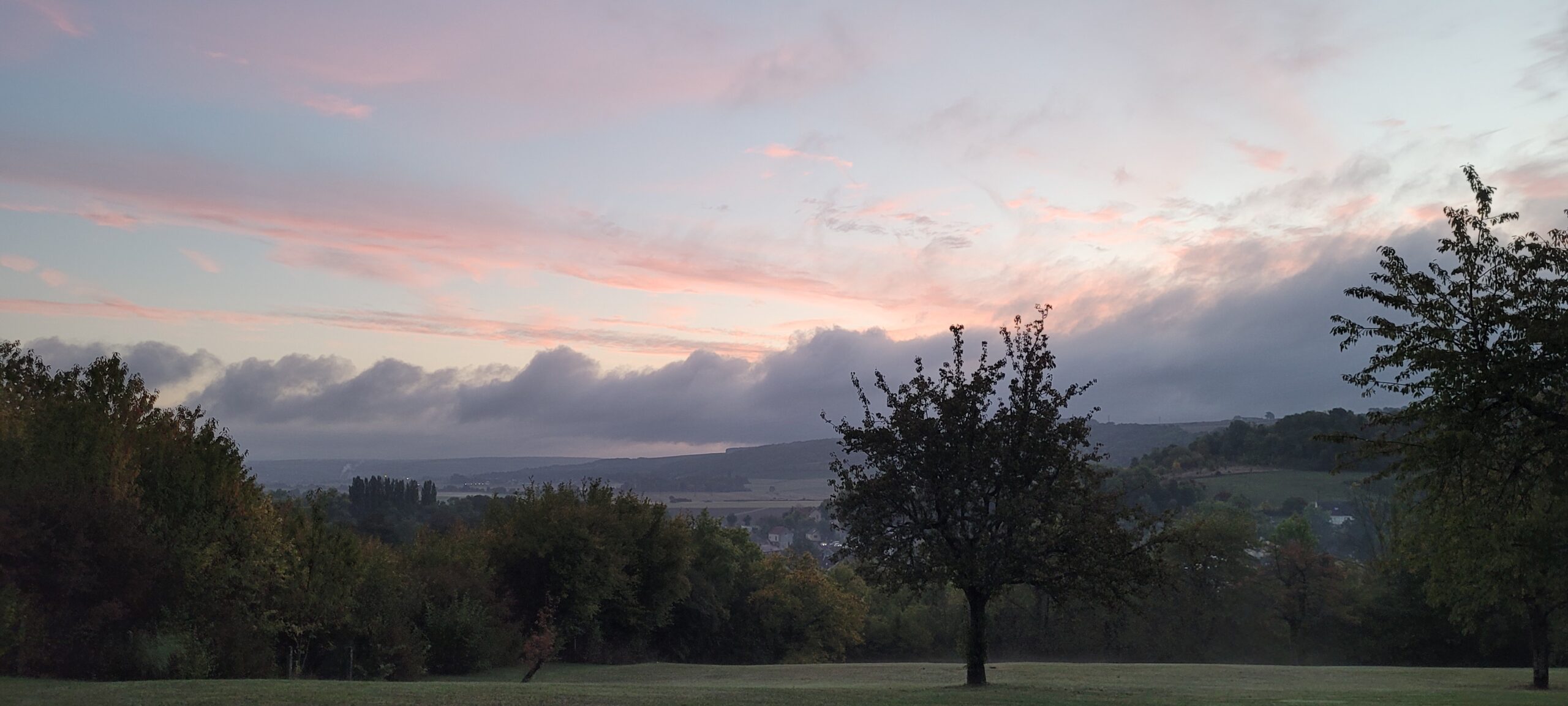 cloudy sunrise